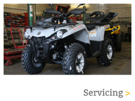 ATV servicing